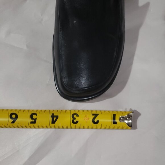 FRANCO SARTO Flex Black Italian Leather Loafers Driving Shoes size 10 - Picture 13 of 13